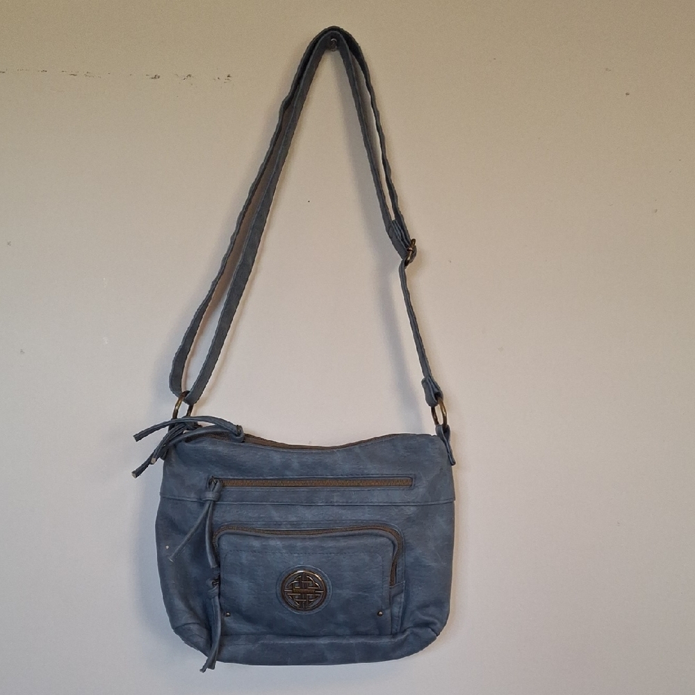 Blue Crossbody Bag